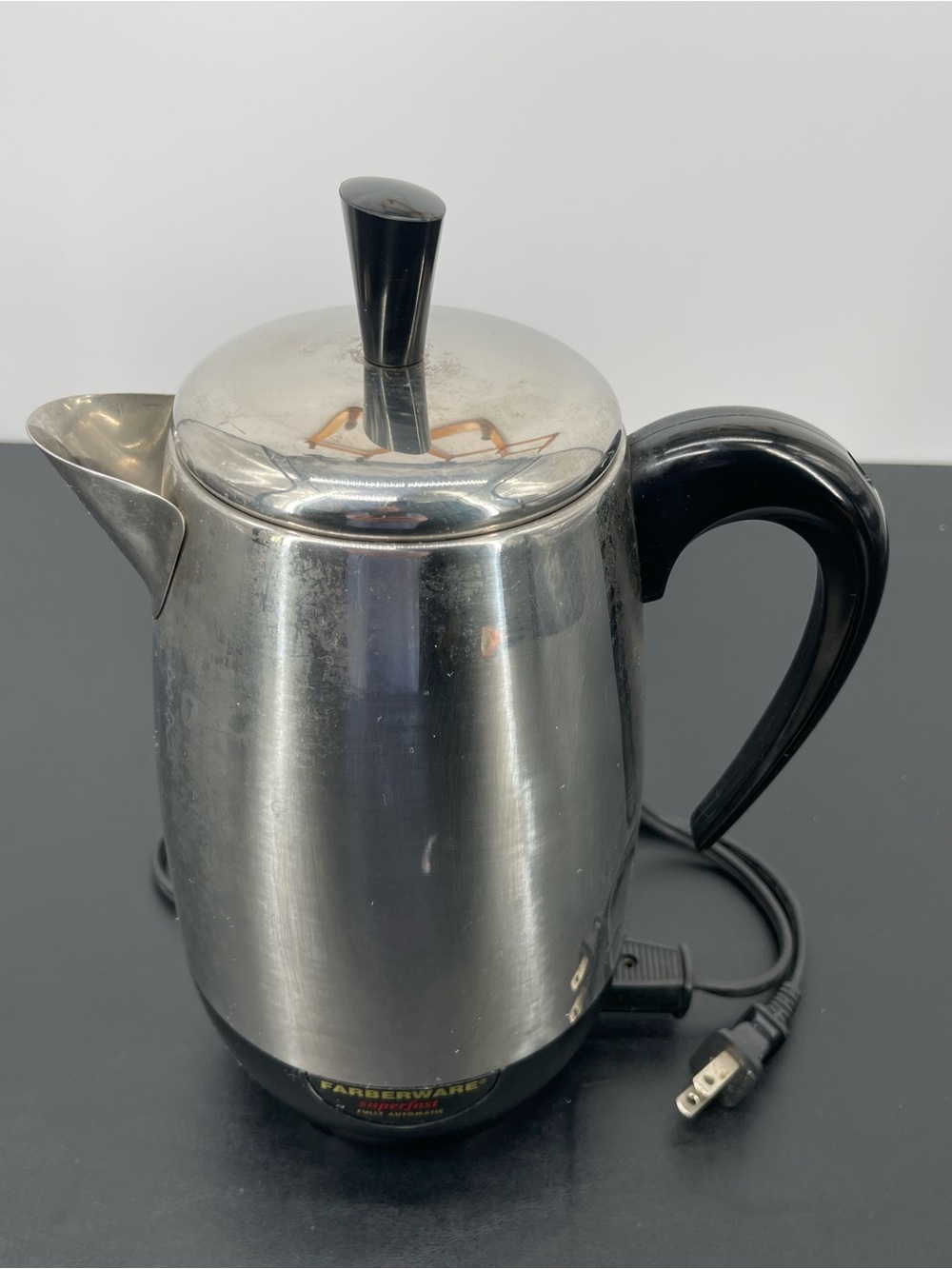 ⭐️Farberware Black and Silver Electric Coffee Perculator